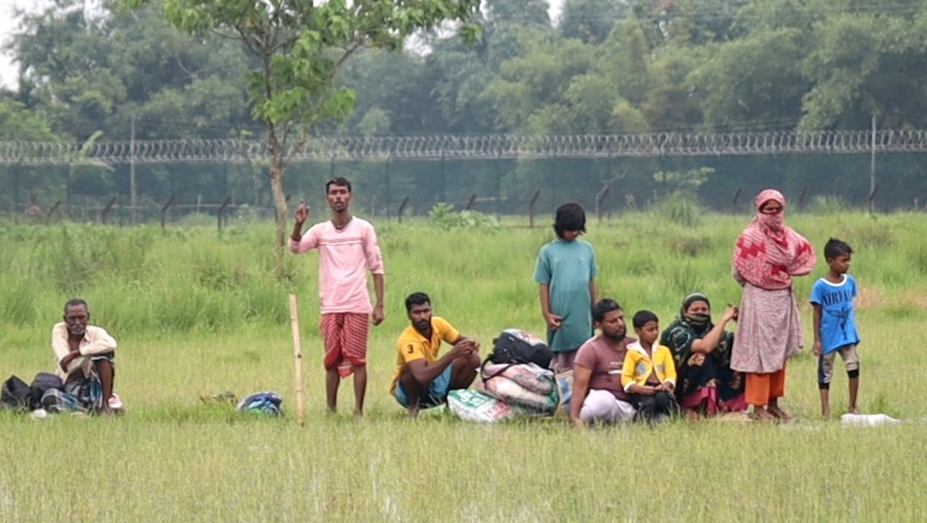নওগাঁর পাতাড়ী সীমান্তে পুশইন চেষ্টার শিকার ৯ নারী-শিশু